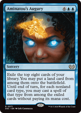 Augúrio de Aminatou / Aminatou's Augury - Magic: The Gathering - MoxLand